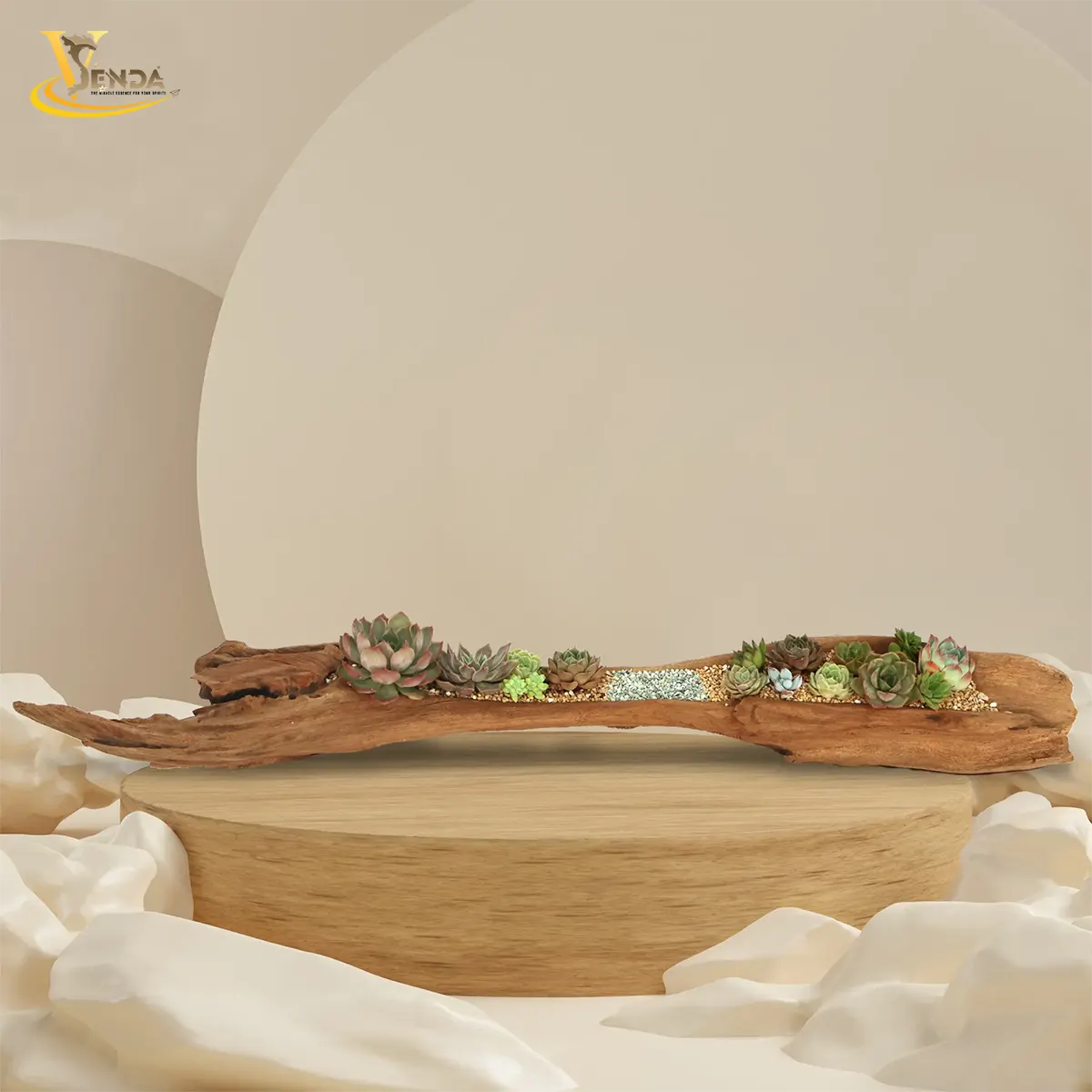 Tiểu cảnh gỗ lũa