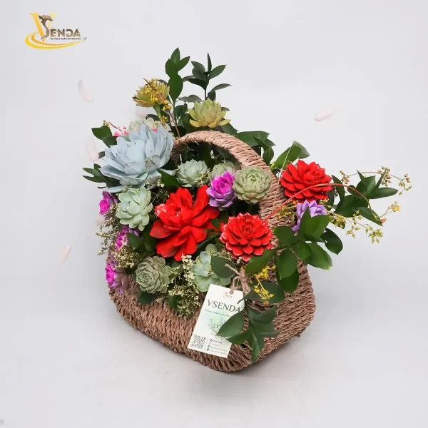 Giỏ Sen Đá True Love - Hình ảnh 3