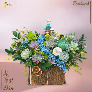 Giỏ Sen Đá Đại Hiếu