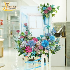 Kệ Thềm Nhà Có Hoa
