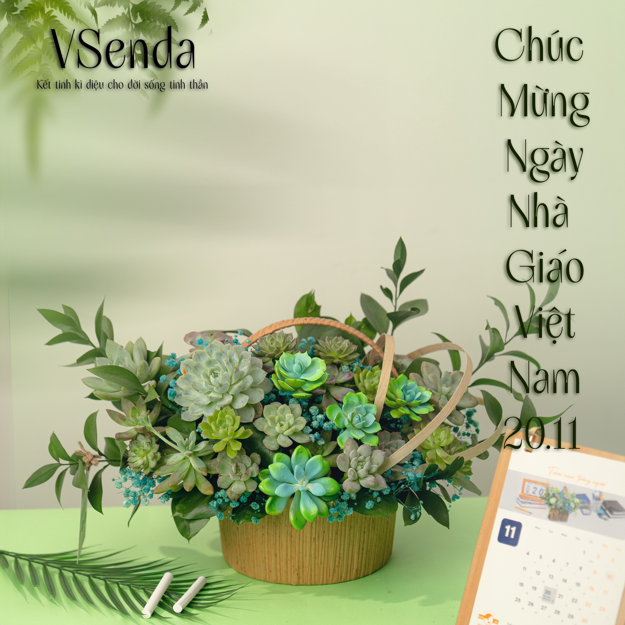Giỏ Sen Đá Hạt Sống Đời