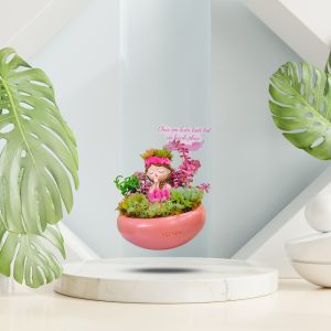 Tiểu Cảnh Sen Đá Thì Thầm