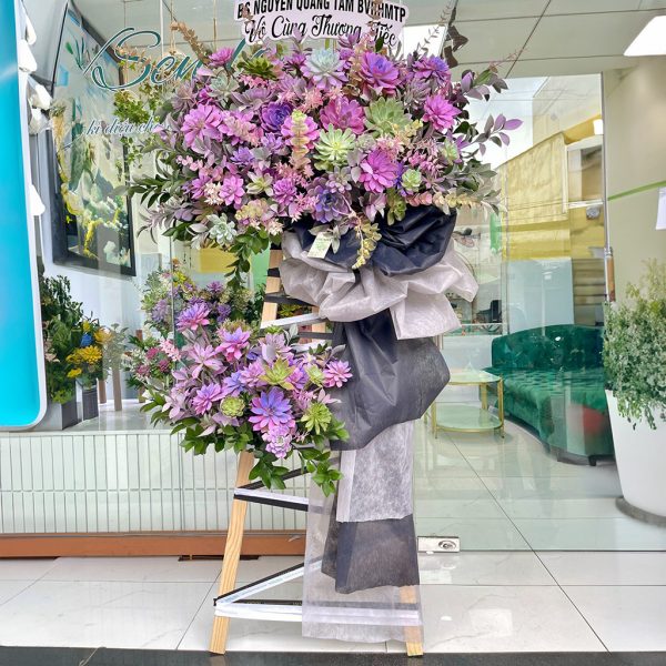 Lẵng Sen Đá Kính Viếng 2